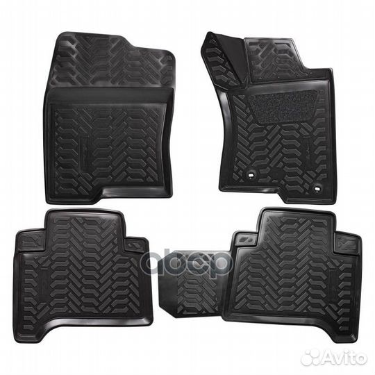 Ковры в салон (3D с подпят.) для а/м Prado (02