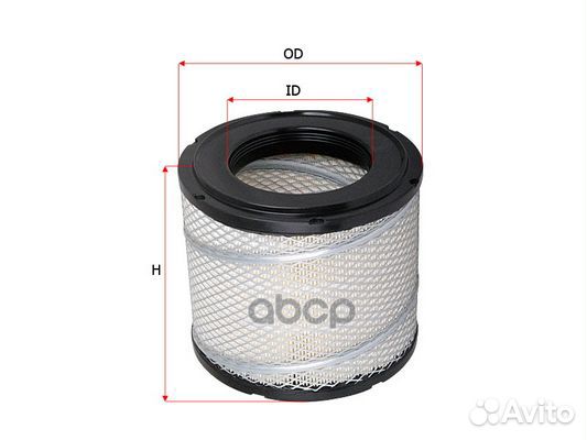 Фильтр топливный hcv Sakura 257 1780178110