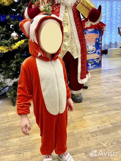 Новогодний костюм лисенка р. 92-104