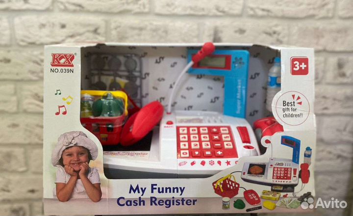 Игровая касса для детей