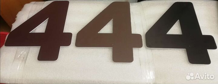 Таблички этаж из пвх 3мм