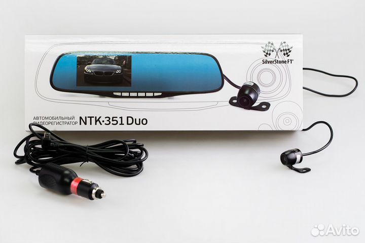 Регистратор SilverStone F1 NTK-351 Duo. 2 камеры