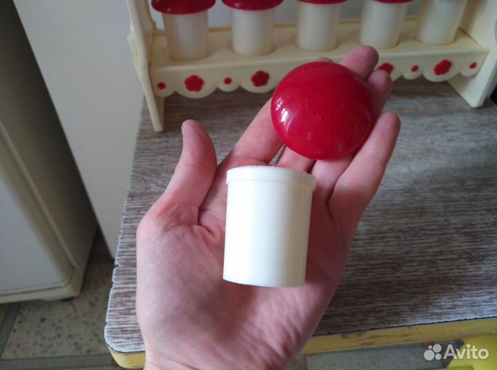 Пластиковые баночки с крышками / набор для специй