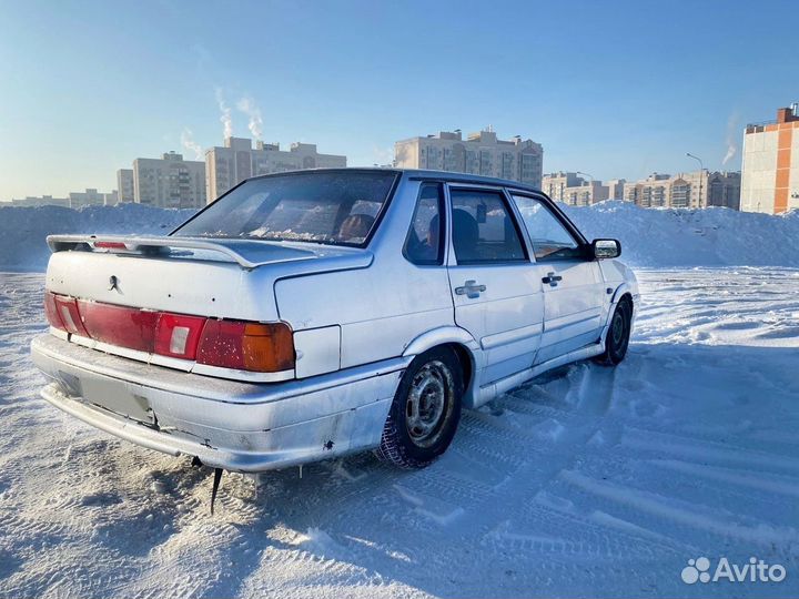 ВАЗ 2115 Samara 1.6 МТ, 2011, 106 789 км