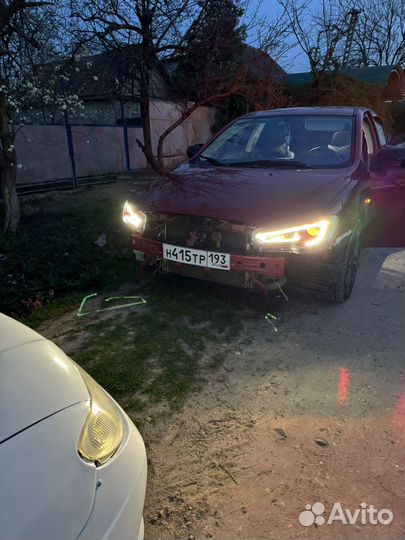 Тюнинг фары lancer 10