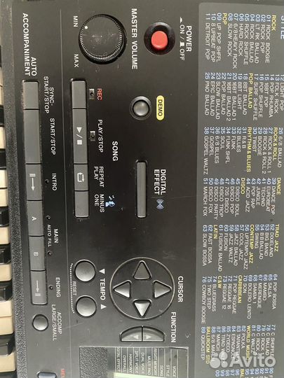 Синтезатор yamaha psr-320