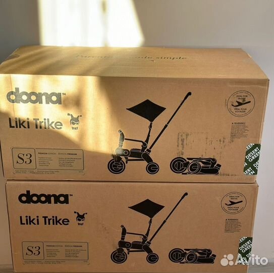 Велосипед новый Doona liki trike s3