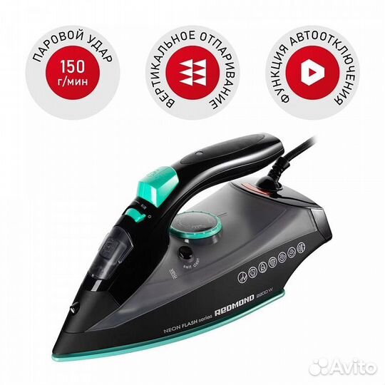 Утюг redmond RI-C268, мятный