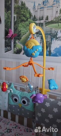 Мобиль музыкальный на кроватку