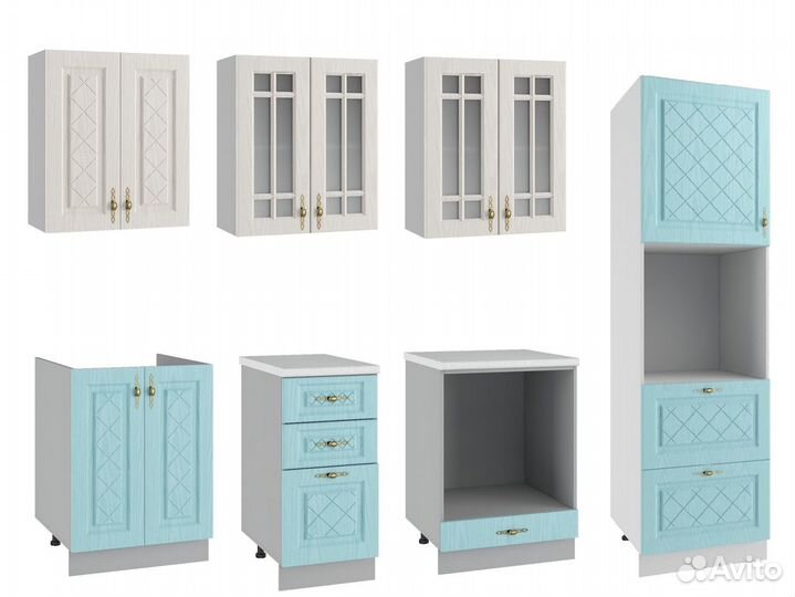 Кухонный гарнитур модульный Лорен