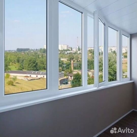 Пластиковые окна. Остекление частных домов