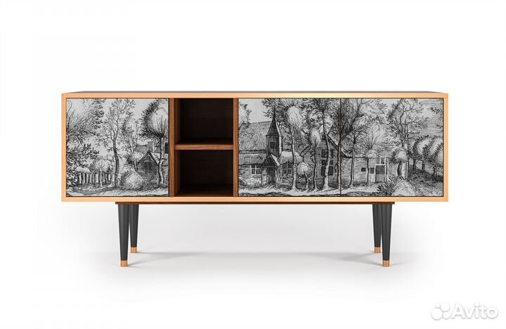 Тв-тумба T5 - Орех - A Pond