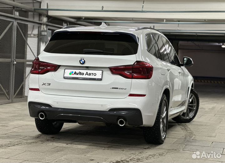 BMW X3 2.0 AT, 2019, 93 000 км