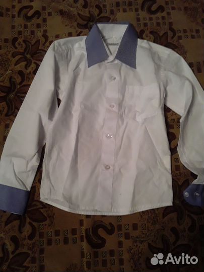 Рубашка белая детская