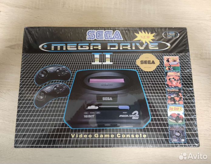 Игровая приставка sega mega drive 2