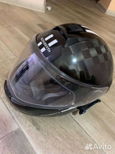 Шлем Schuberth C4pro Carbon Размер М + Scala Black