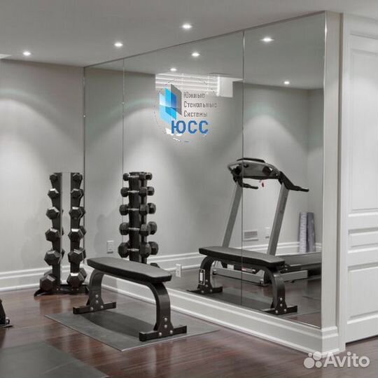 Серебряное зеркало 150х300