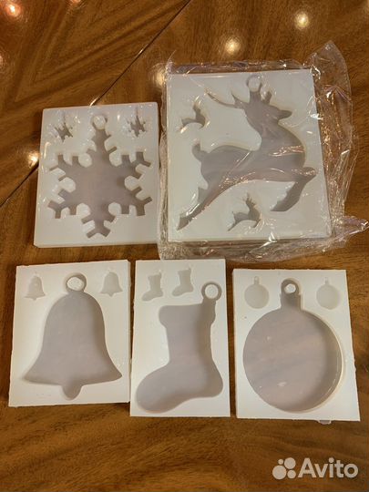 Силиконовые формы для эпоксидной смолы