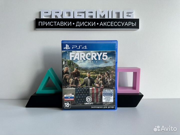 Far Cry 5 диск для sony ps4