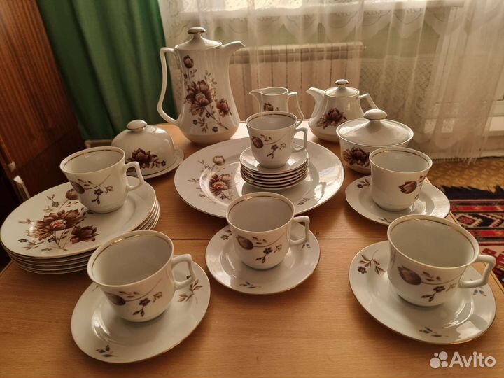 Кофейно-чайный сервис,6 персон.Германия