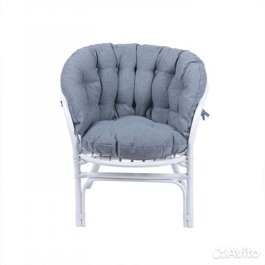 Комплект из ротанга Багама Дуэт с серыми подушками