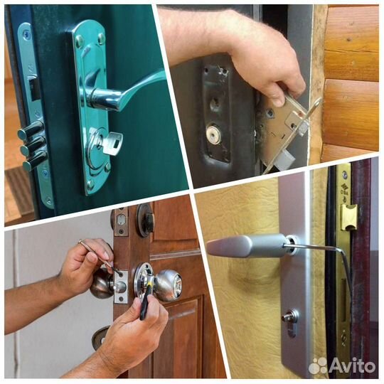 Ремонт, замена ручек и личин замков входных дверей