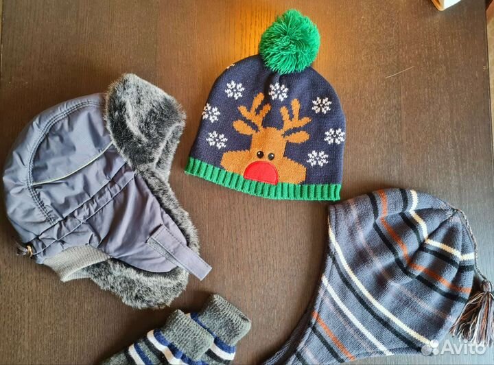 Шапка для мальчика 48 50 52
