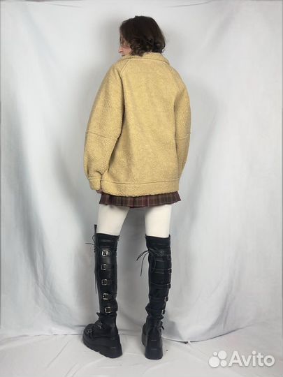 Плюшевое пальто y2k