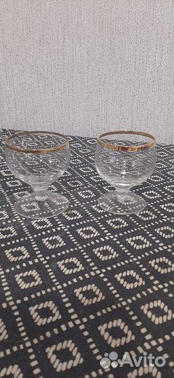 Рюмки цветное стекло СССР