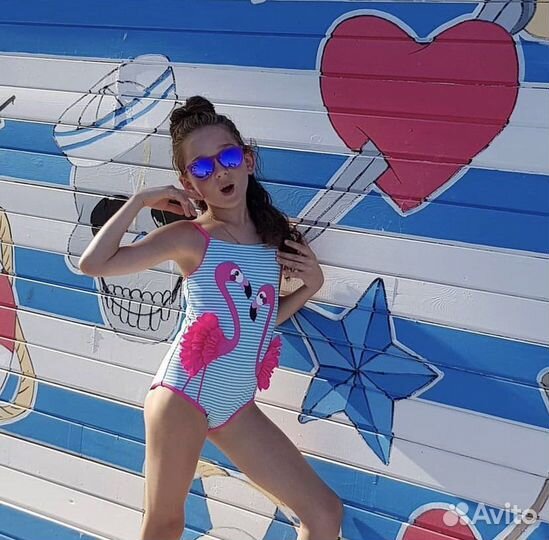 Купальник для девочки 128