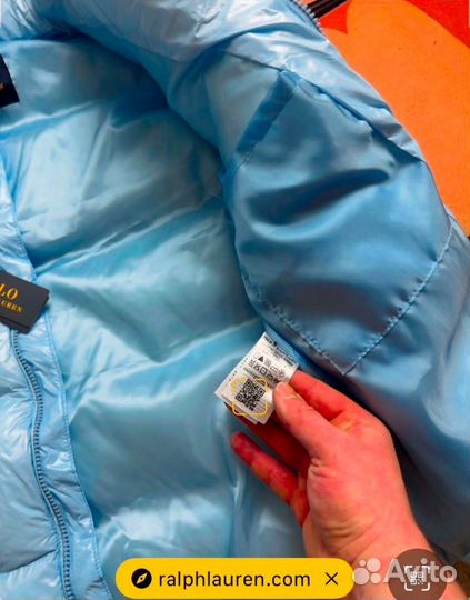 Жилетка polo ralph lauren глянцевая