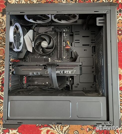 Игровой пк с монитором