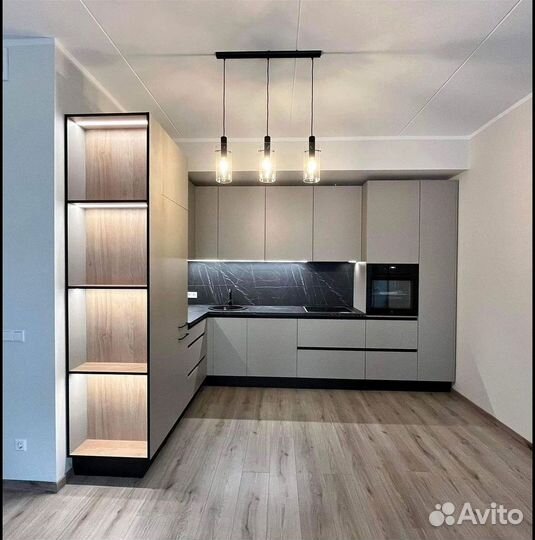 Кухня под потолок без первоначального взноса