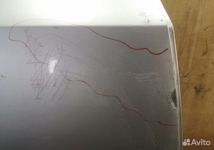 Дверь задняя правая honda accord 8