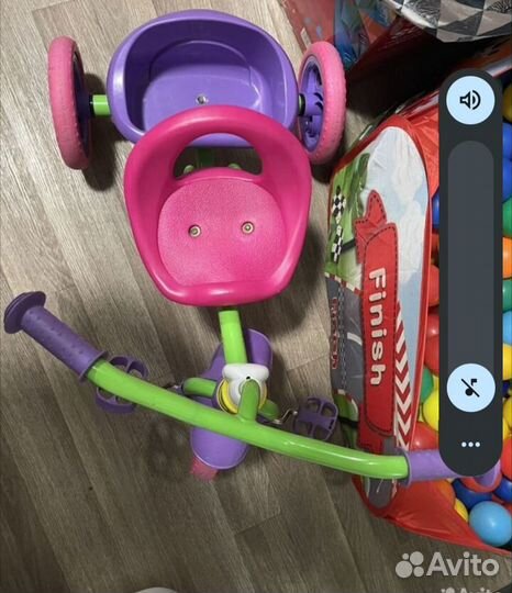 Трехколесный велосипед