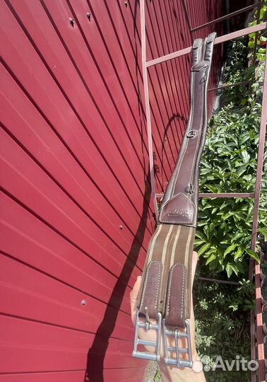 Подпруга кожанная kentaur/кентавр 115см