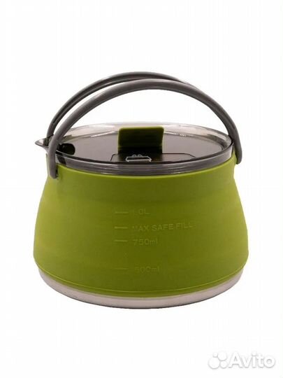 Чайник tramp 1 литр складной силиконовый