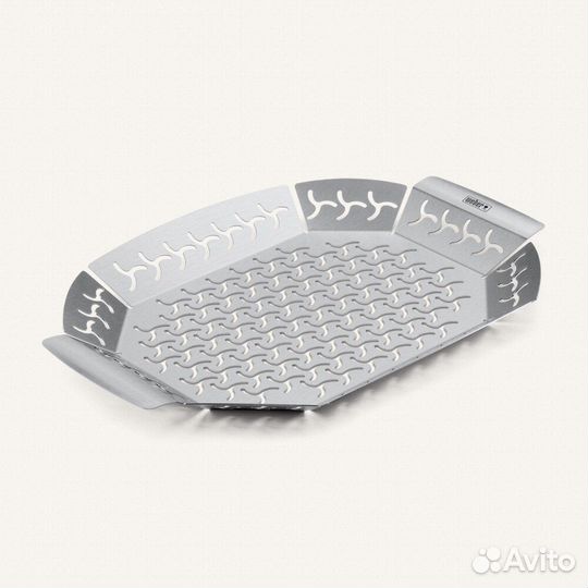 Противень для гриля перфорированный овальный weber