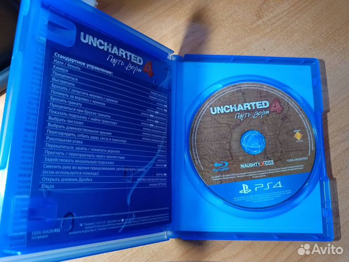 Uncharted 4. Путь Вора игра для PS4