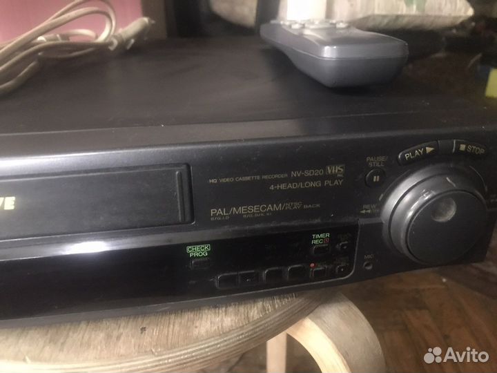 Видеомагнитофон panasonic NV-SD20