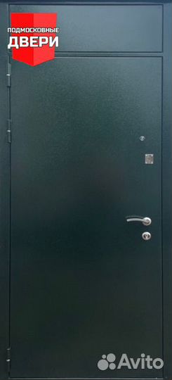 Дверь входная металлическая с зеркалом