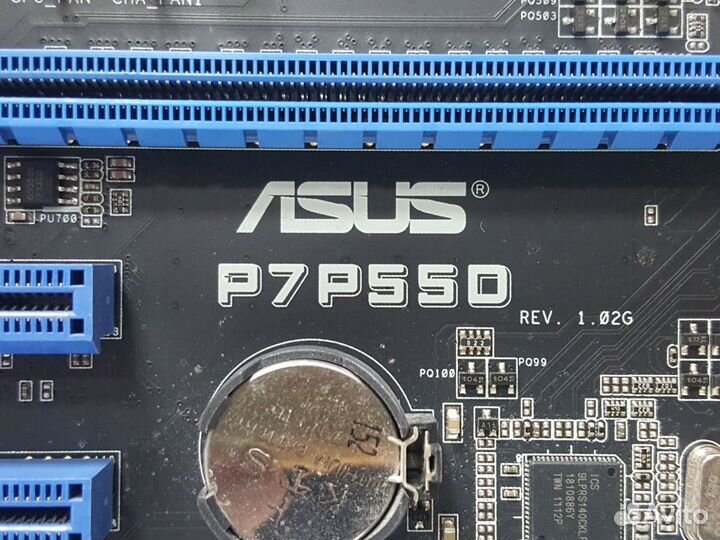 Плата s1156 asus P7P55D (Intel P55)(DDR3)(б/у)