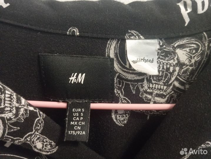 Рубашка H&M x Motorhead