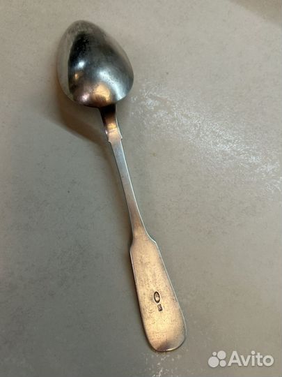 Столовая ложка серебро 84 проба