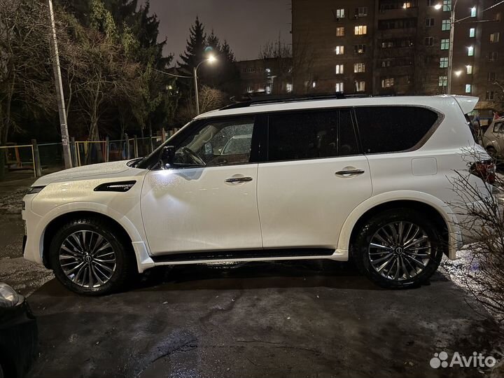 Рестайлинг nissan patrol y62 2020 platinum