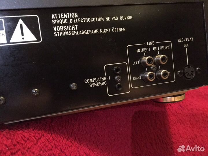 Кассетная дека JVC X510