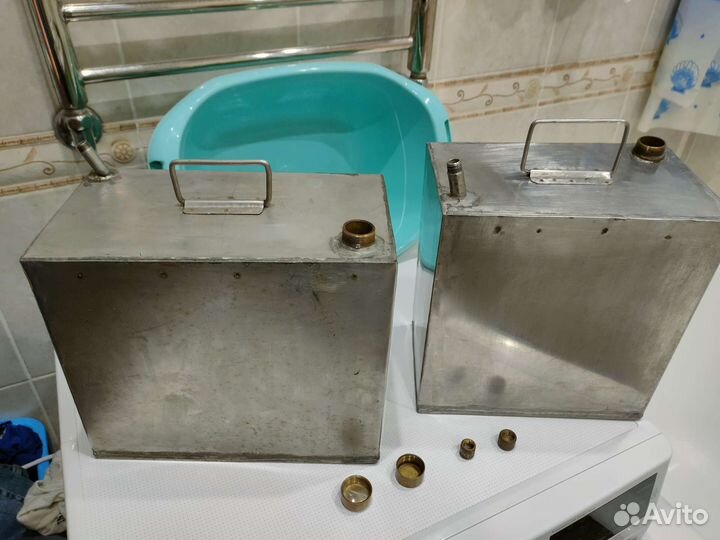 Канистра из нержавеющей стали 2шт