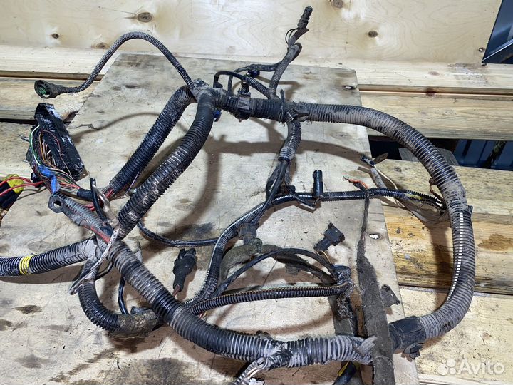 Renault symbol проводка моторная