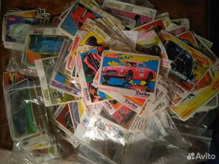 Вкладыши от жвачек