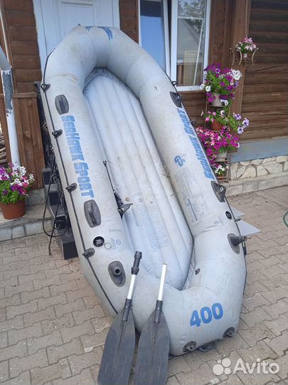 Лодка надувная пвх Intex 